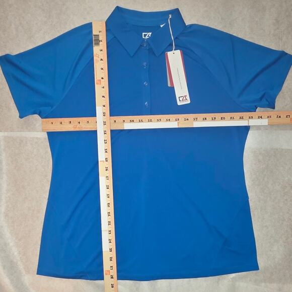 Cutter & Buck Vibrant Blue Polo Shirt Size XXL - Picture 4 of 8